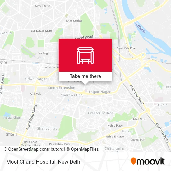Mool Chand Hospital map