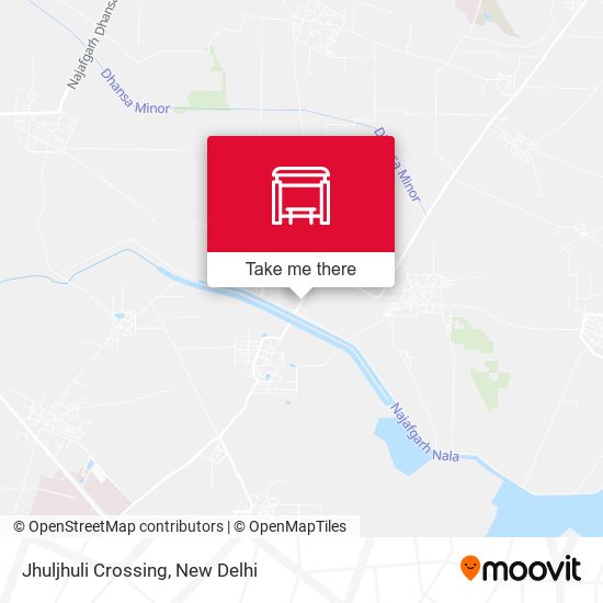 Jhuljhuli Crossing map