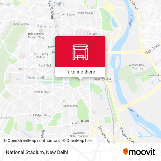 National Stadium map