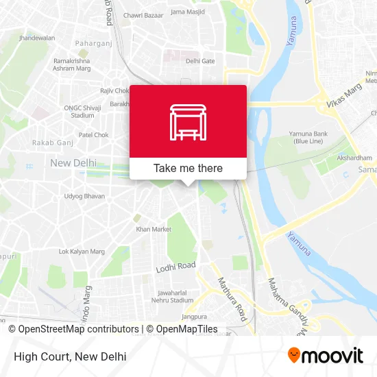 High Court map