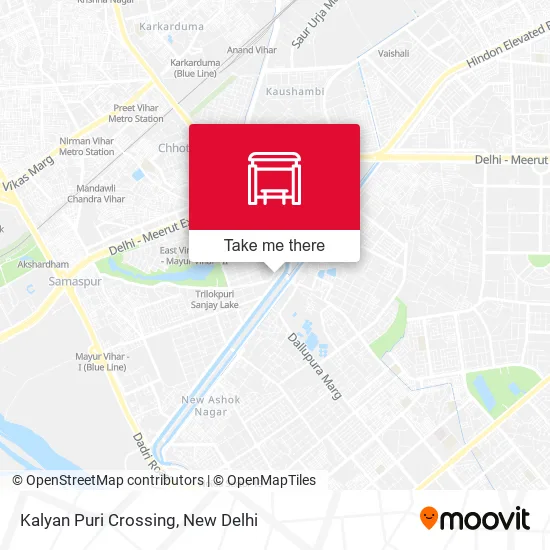 Kalyan Puri Crossing map