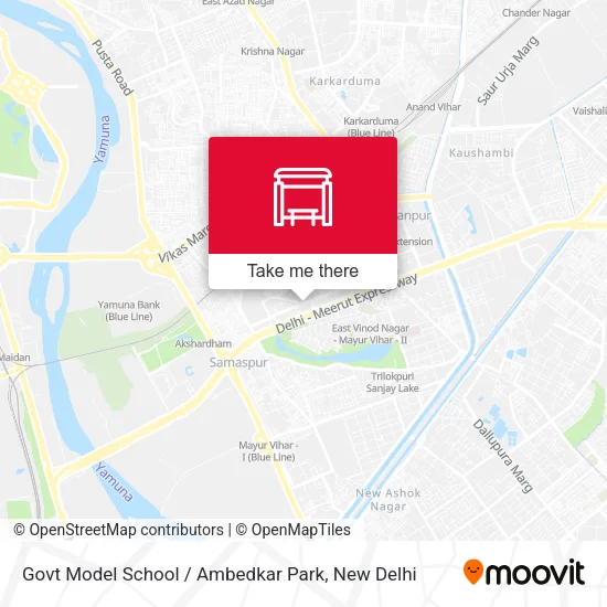 Govt Model School / Ambedkar Park map
