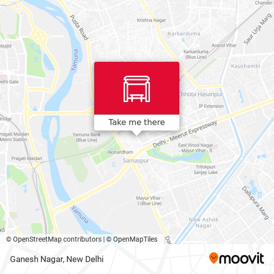 Ganesh Nagar map