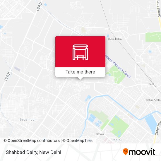 Shahbad Dairy map