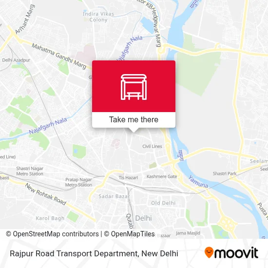Rajpur Road Transport Deptt map