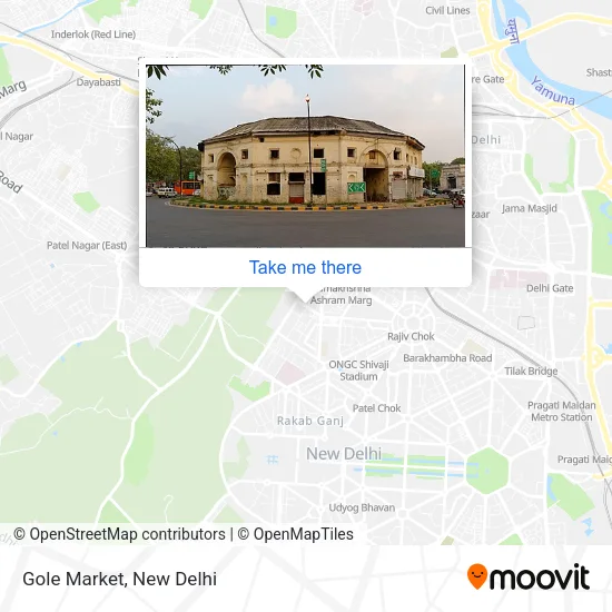 Gole Market map