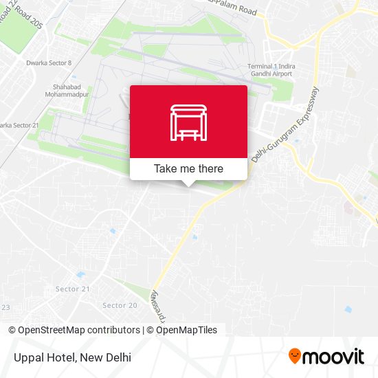 Uppal Hotel map