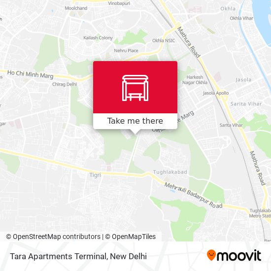 Tara Apartments Terminal map