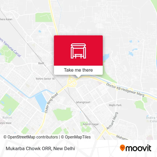 Mukarba Chowk ORR map
