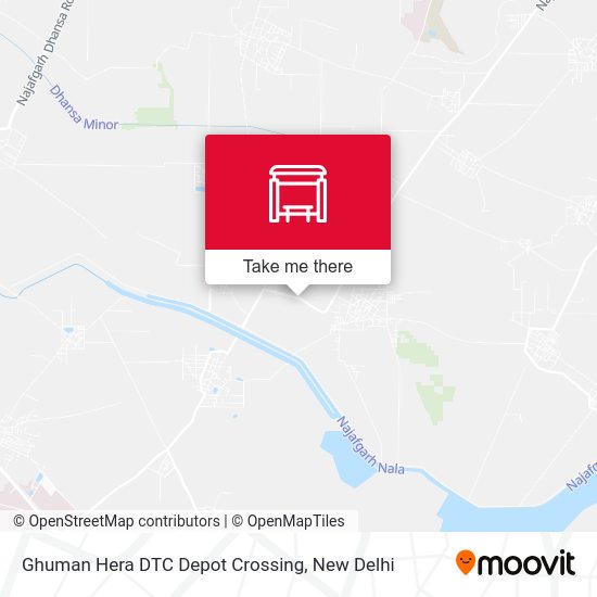 Ghuman Hera DTC Depot Crossing map