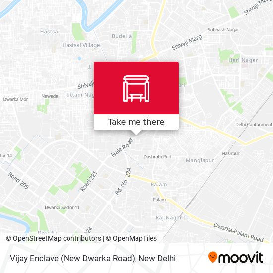 Vijay Enclave (New Dwarka Road) map