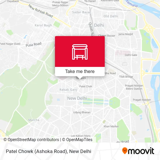 Patel Chowk (Ashoka Road) map