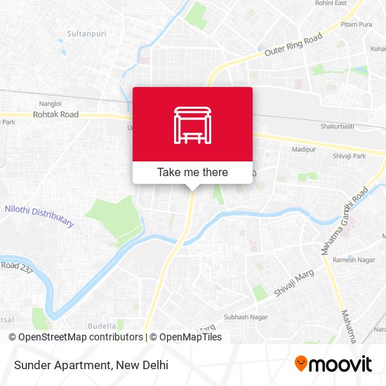 Sunder Apartment map