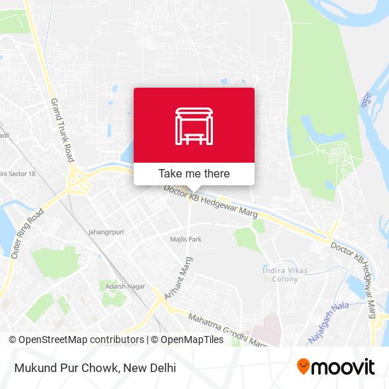 Mukund Pur Chowk map