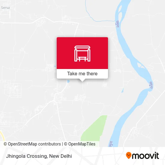 Jhingola Crossing map
