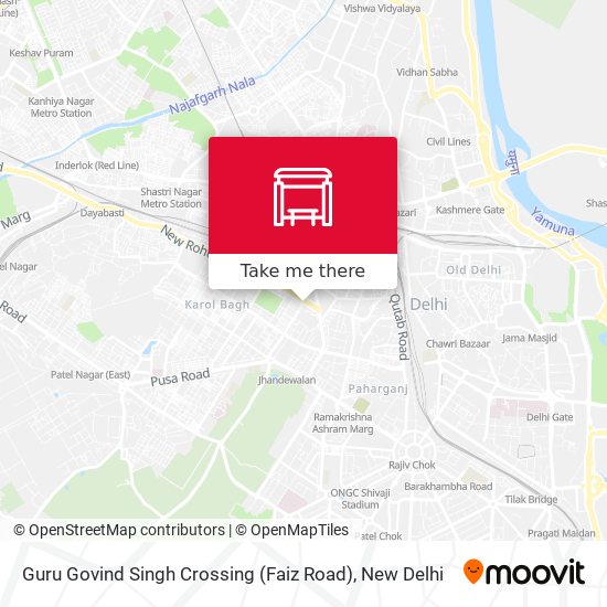 Guru Govind Singh Crossing (Faiz Road) map