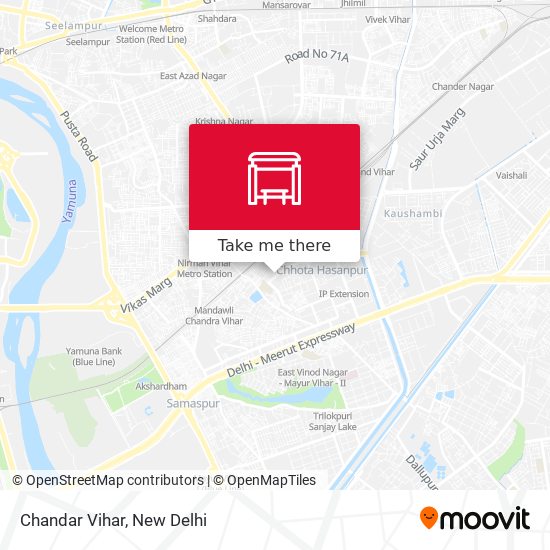 Chandar Vihar map