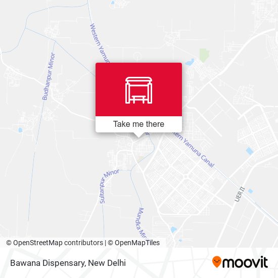 Bawana Dispensary map
