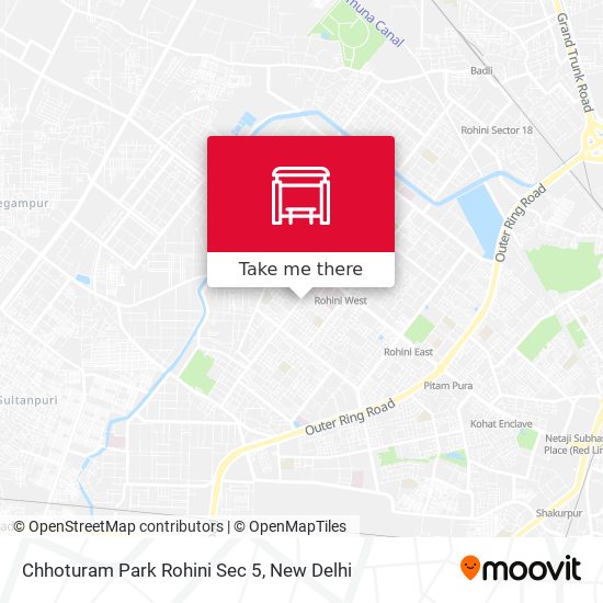 Chhoturam Park Rohini Sec 5 map