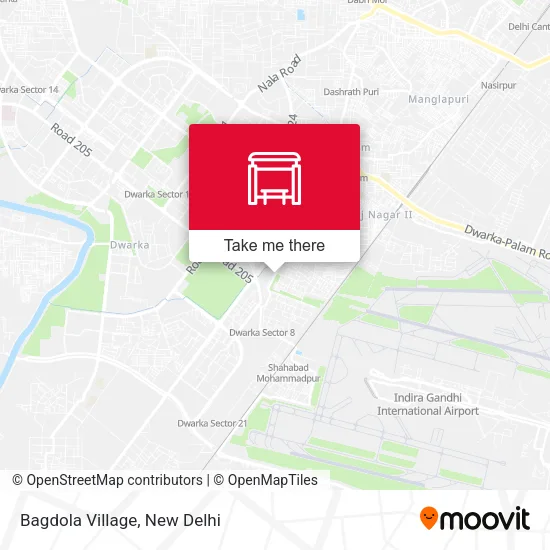 Bagdola Village map