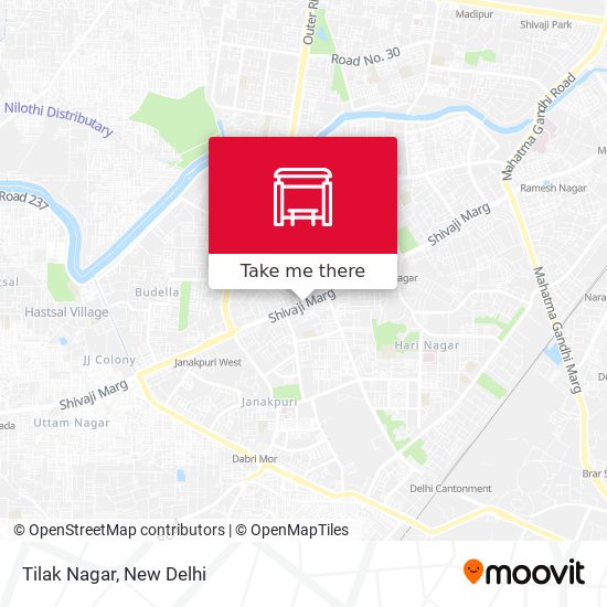 Tilak Nagar map