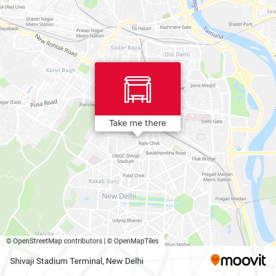 Shivaji Stadium Terminal map