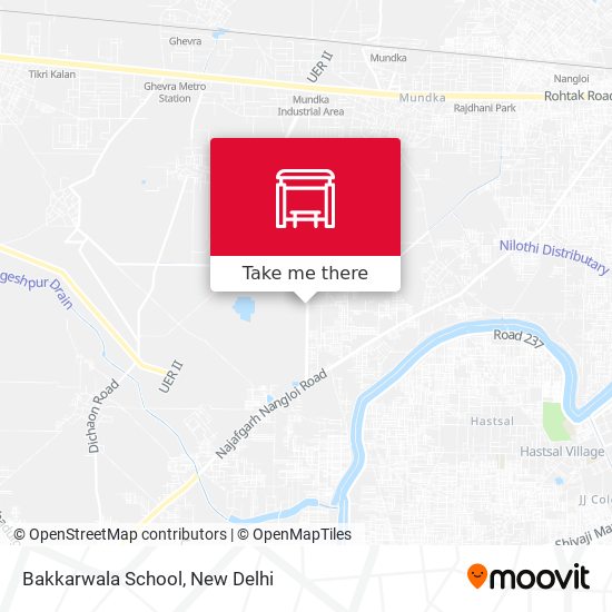 Bakkarwala School map