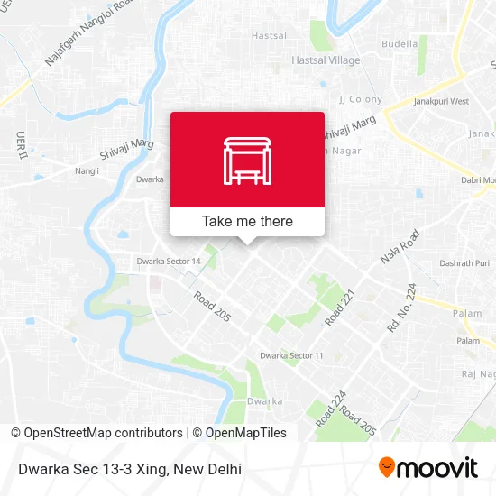Dwarka Sec 13-3 Xing map
