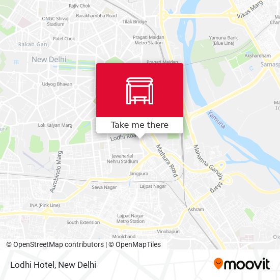 Lodhi Hotel map