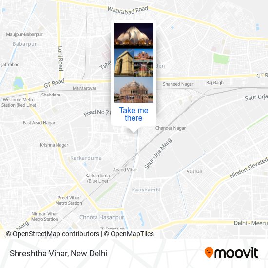 Shreshtha Vihar map