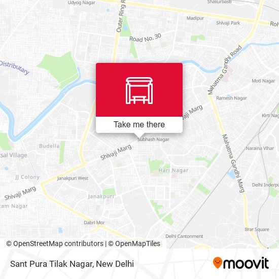 Sant Pura Tilak Nagar map