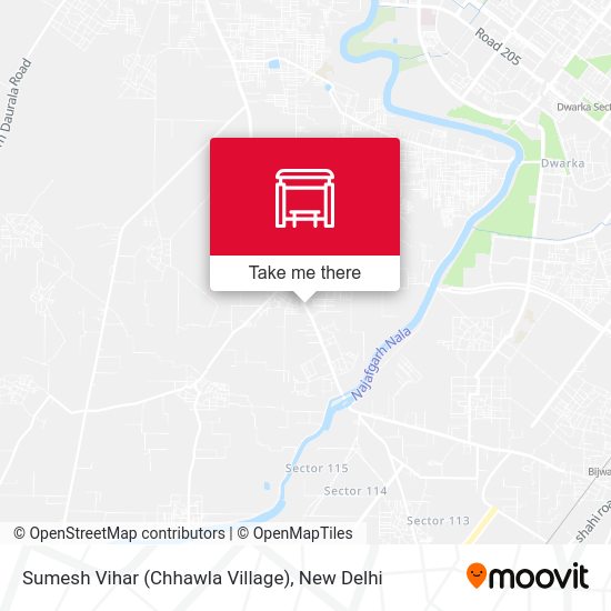 Sumesh Vihar (Chhawla Village) map
