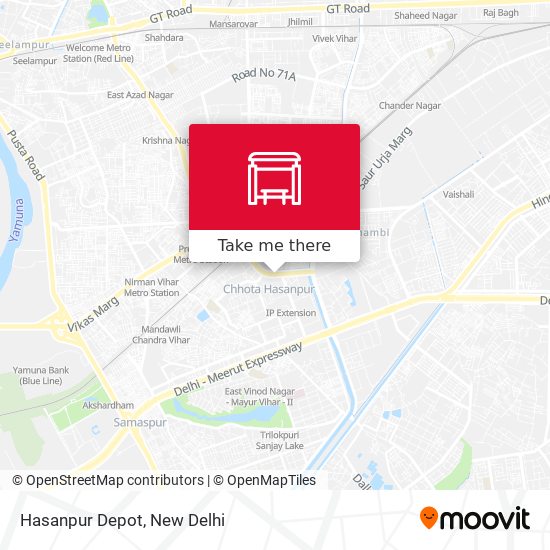 Hasanpur Depot map