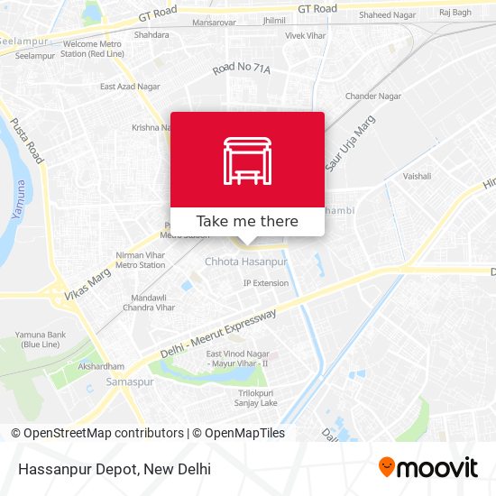 Hassanpur Depot map