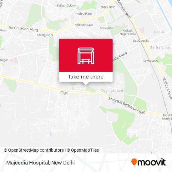 Majeedia Hospital map