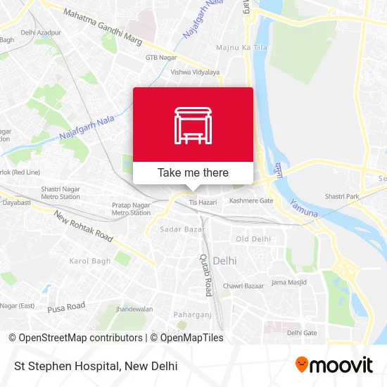 St Stephen Hospital map