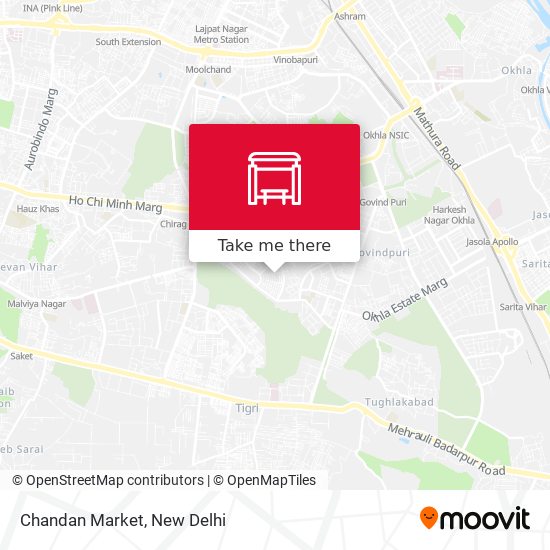 Chandan Market map