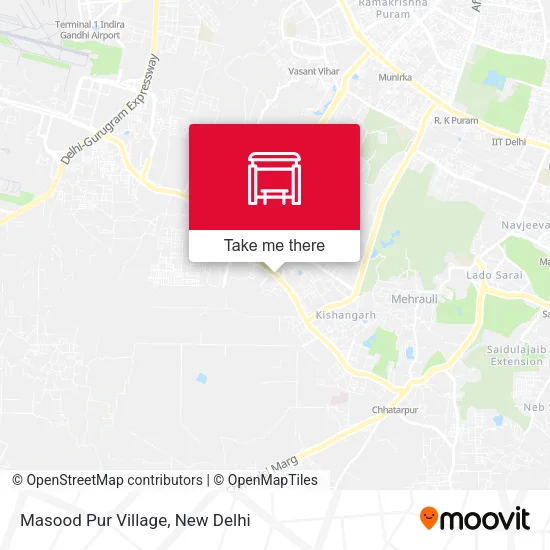 Masood Pur Village map