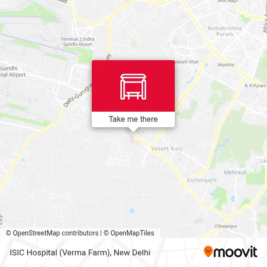 Isic Hospital (Verma Farm) map