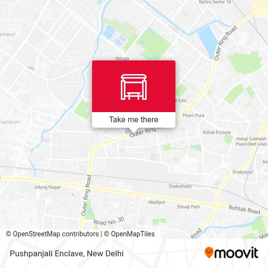 Puspanjali Enclave map