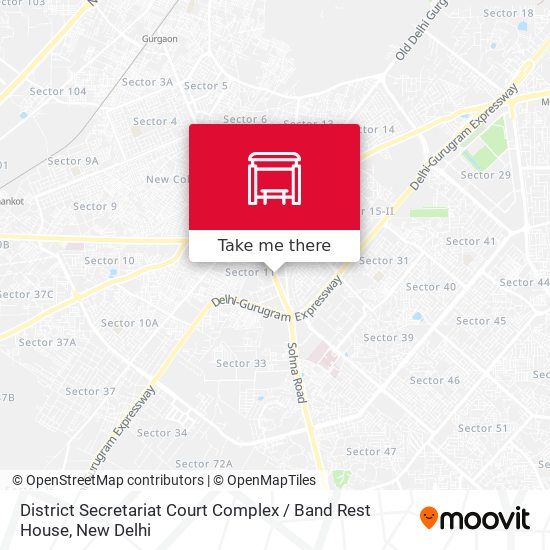 District Secretariat Court Complex / Band Rest House map