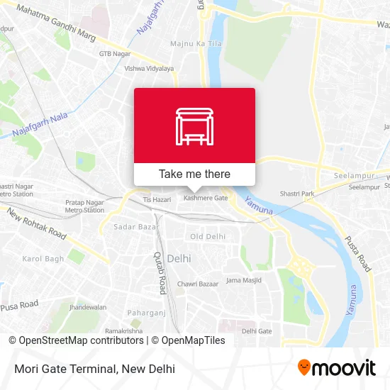 Mori Gate Terminal map