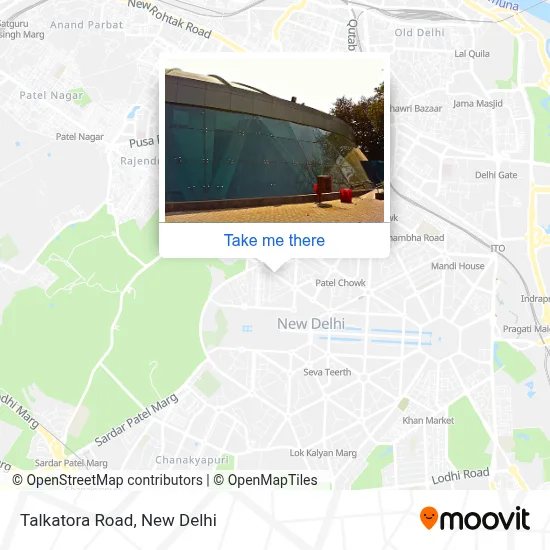 Talkatora Road map