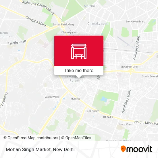 Mohan Singh Market map