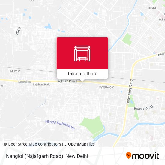 Nangloi (Najafgarh Road) map