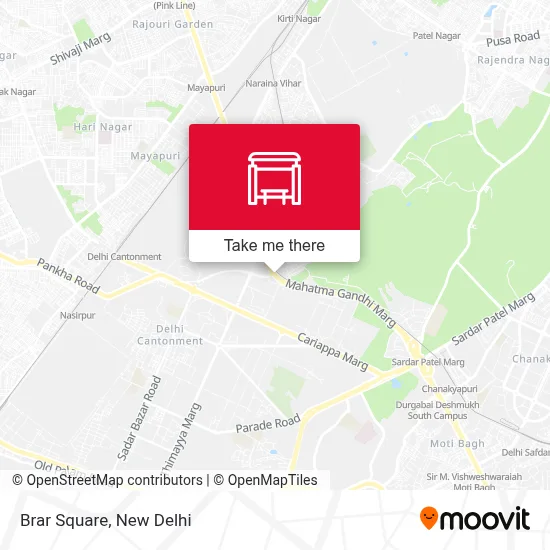 Brar Square map