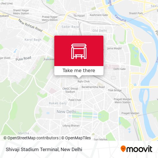 Shivaji Stadium Terminal map