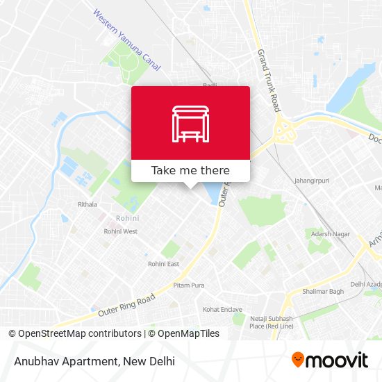 Anubhav Apartment map