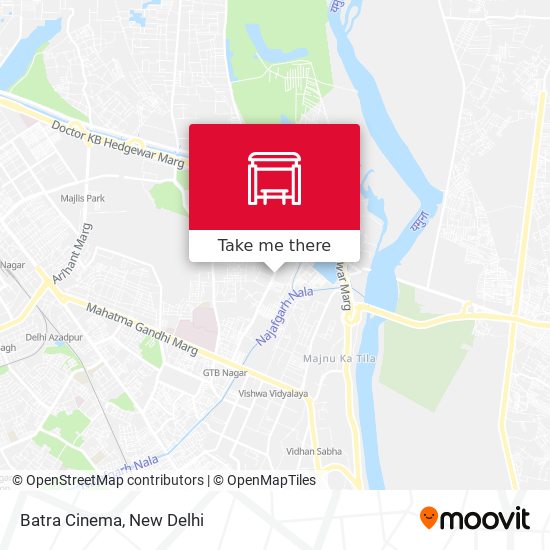 Batra Cinema map