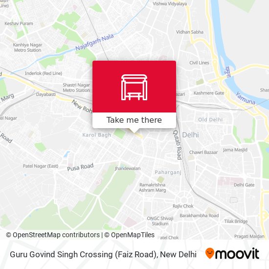 Guru Govind Singh Crossing (Faiz Road) map